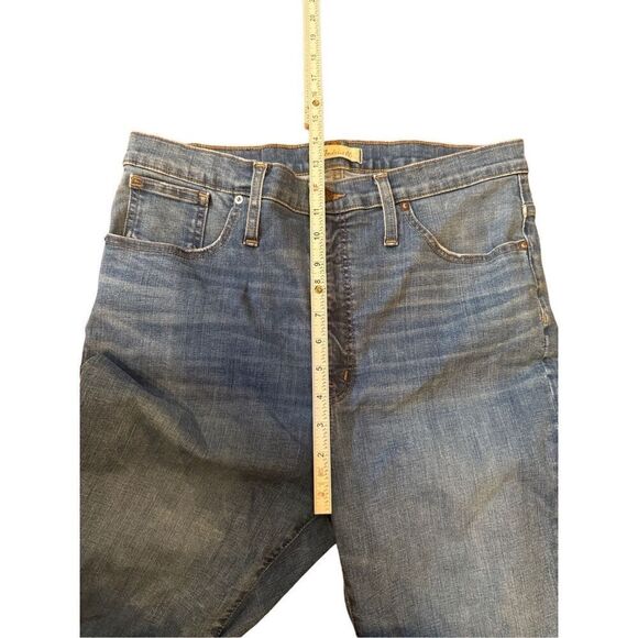 Madewell 11" High-Rise Skinny Jeans in Maricopa Wash AG164 size 32 - Picture 8 of 11
